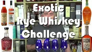#036 - Exotic Rye Whiskey Challenge with Van Winkle Family Reserve Rye Whiskey - WhiskyJason