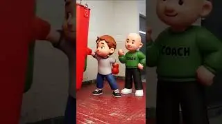 Deano the boxer! #funny #cartoon #animation #boxing