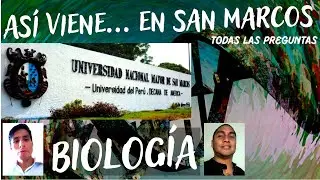 🔴Examen San Marcos 2023 - 1 BIOLOG&Iacute;A 👌 Solucionario &Aacute;rea A Medicina