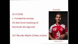 Ricardo Wipfler - Traumtor | VfL Red Hocks Kaufering vs. Red Devils Wernigerode