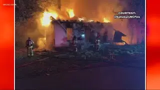 Rowan County home completely destroyed in fire