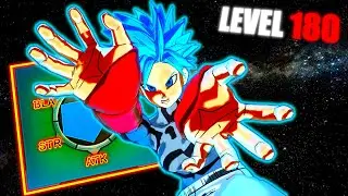 Level 180 Hybrid Super Saiyan Blue Evolved Build!