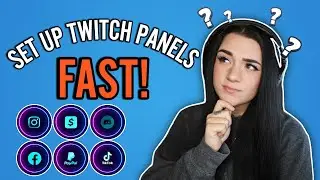 Twitch Panels Made EASY! (Step-by-Step Tutorial)