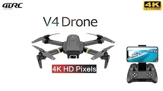 4DRC V4 WiFi 4K Mini Low Budget Drone &ndash; Just Released !