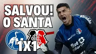 SANTA CRUZ JOGA MAL, &Eacute; SALVO POR ROKENEDY E FICA NO EMPATE COM O MAGUARY EM BONITO!
