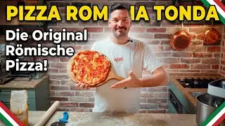 Pizza Romana Tonda - So knusprig wie in Rom! | Original Rezept