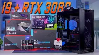 Crazy $3500 ROG Gaming PC Build + 1440P & 4K Benchmarks