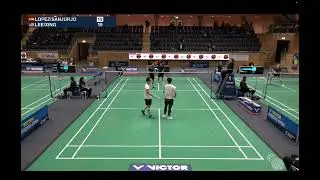 Swedish Open 2026. MD. Qualifier. Stanley Xing / Arden Lee vs Lopez/SanJurjo
