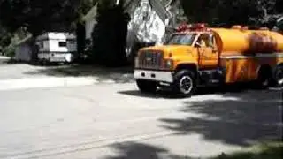 Local Fireman Wedding parade