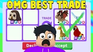 Trading MEGA OWL in A RICH ADOPT ME SERVER! (DREAM PET TRADES)
