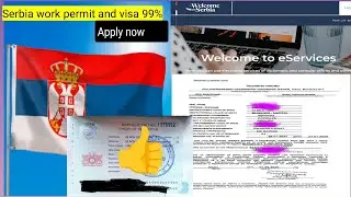 DORE UBURYO BYOROSHE WABONAMO WORK PERMIT & VISA YA SERBIA🇷🇸