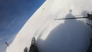 CV skiing wipeout Val Gardenia 9 Jan 2016