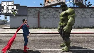 Superman VS Hulk - GTA 5 Mod