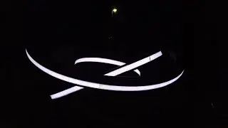 DIY 3 Rings hanging lamp