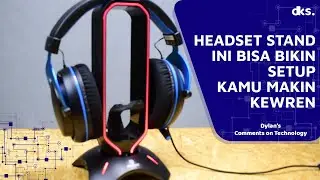 MURAH!!! Setup makin kewren dengan Headset Stand Bungee J3 dari Rexus | Dylan's ComsTech Review(s)