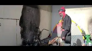 Remember this fire? Venice Beach handball courts before the cleanup.  PLEASE SUBSCRIBE. 😁