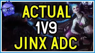 РЕАЛЬНЫЙ 1v9 JINX в DIAMOND 1 &mdash; League of Legends