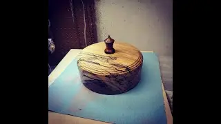 Spalted Ash Dice Box