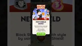 Monopoly Go: Shield Mania - New Shield Skin Feature😍 #monopolygo