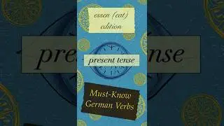 Yes, you can learn all present tense forms of the German verb essen (eat) in only a minute.