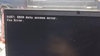 Lenovo ThinkPad error AIMI data access error solve & fan error || Nm-d481 Rev 1.0 Amd SPI error