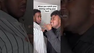 When you catch your Sibling eating your food 😂😂😂 #Shorts #somali