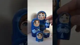 Painted Russian Matrioska