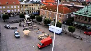 Falkenberg torget en morgon