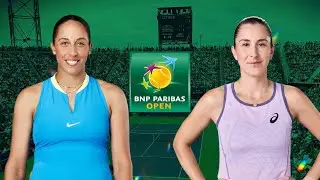 Madison Keys vs Belinda Bencic | Indian Wells Quarter-Final 2025 | LIVE TENNIS WATCHALONG