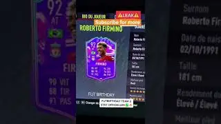FUT BIRTHDAY TEAM 2 LEAKS STATS ARE INSANE 😍