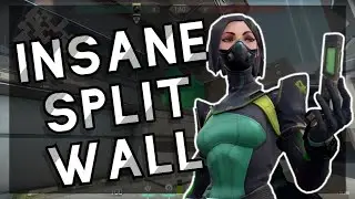 Valorant: How to do OVERPOWERED Viper WALL on Split (A Site)