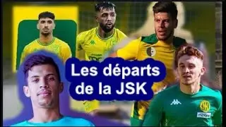 Mercato JSK - Les joueurs partants du club kabyle: Redjem, Berkane, Amriche, Nezla, Dris