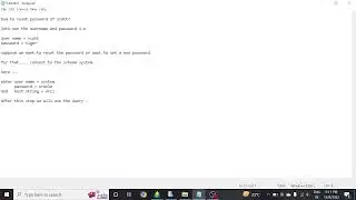 how to reset password of scott in oracle #oracletutorial
