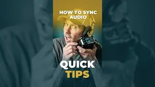 How to sync audio in Premiere Pro?
