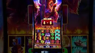 Покупка мгновенной функции на 200 долларов в НОВОМ Buffalo Power приносит прибыль! @slots #lasveg...