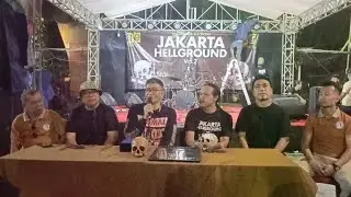 Press conference Jakarta Hellground vol. 7