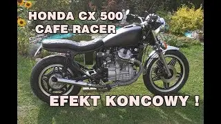 PREZENTACJA mojej Hondy CX 500 1980 Cafe Racer