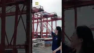 Discover China's first automated sea rail terminal using 'smart port' technology