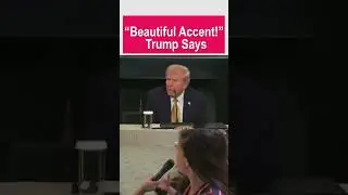 Trump Praises Reporter&rsquo;s Accent 🇫🇷😊
