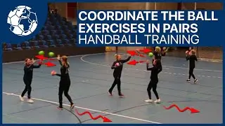 Ball-Handling Warm Up Exercises with 3 Ball - Handballtraining Jesper Esbjerg | Handball inspires