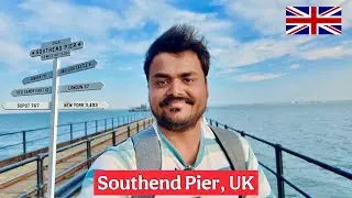 Southend Beach & Pier | Day Trip from London | Longest Pier in the World