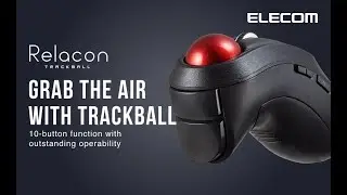 ELECOM Relacon Handheld Trackball Mouse