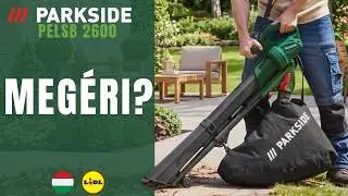 ELEKTROMOS LOMBSZÍVÓ/-FÚVÓ Parkside PLS 2600 B2 MAGYARORSZÁG MAGYAR LIDL