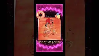 Happy Janmastmi to all ☺️#kahnabirthday #handmade #mural #viral @divyadrawingpainting