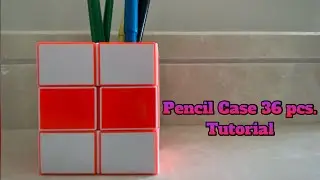 Magic Snake 36 Pcs. : How To Make A Pencil Case [K&uuml;birik Snake Kalemlik Yapımı]