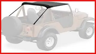 Bestop Traditional Bikini Top: Durable Sun Protection for Your Jeep