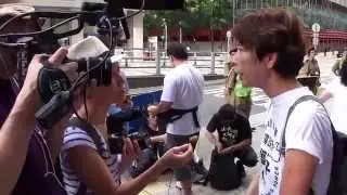 愛港力支持警方嚴格拘捕