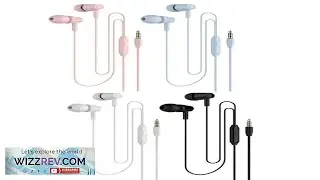 Wired In Ear Earphones For Gaming And Music Sweatproof With Low Latency Microphone