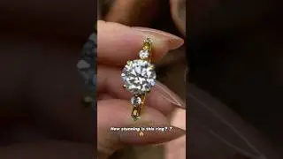 How stunning is this ring? #moissanitering #engagementgifts #rings #moissanite #jewelrylover