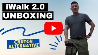 iwalk 2.0 unboxing video crutch alternative